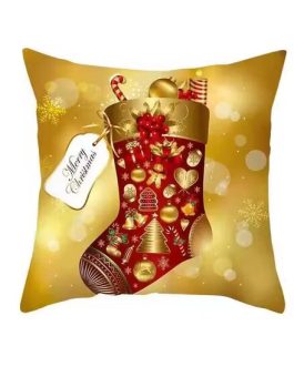 Funda de cojín navideña: decoraciones navideñas para el hogar x 4