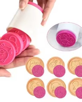 Molde para galletas, pasteles, sellos, herramientas para hornear