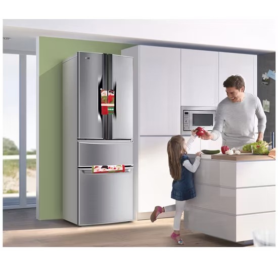 Tapa del tirador de la puerta del refrigerador modelos de muñeco de nieve anticolisión - Image 2